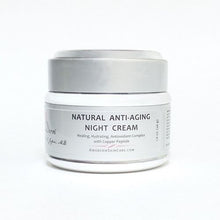 Natural Anti-Aging Night Cream delivers smoother softer skin with liposomal vitamins. It contains glycerine and squalene, and is ideal for the patient who is not overly dry, but requires a light moisturizer. It can be used for acne patients with dry skin.