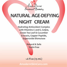 Natural Anti-Aging Night Cream box front view